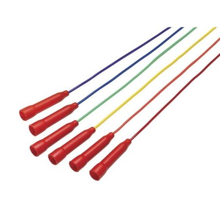 BHALLA INTL Bhalla International 1004676 Sportime Solid Jump Ropes; 7 ft.; Assorted Colors; Set of 6 1004676